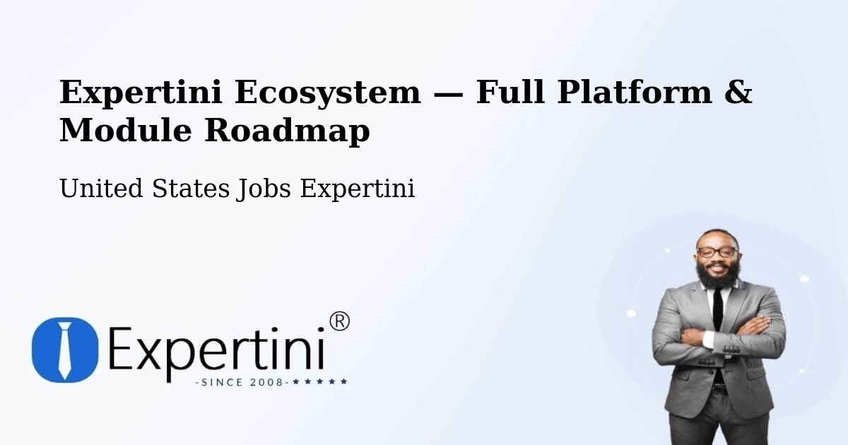Expertini Ecosystem — Full Platform & Module Roadmap – Kenner