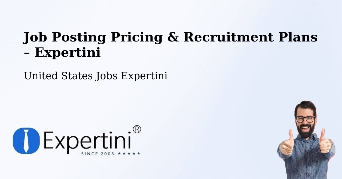 Job Posting Pricing & Recruitment Plans – Kenner - Kenner, United States Jobs Expertini